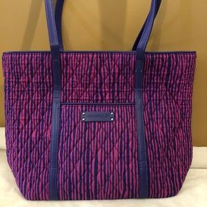 Vera Bradley Impressionista Stripe Tote